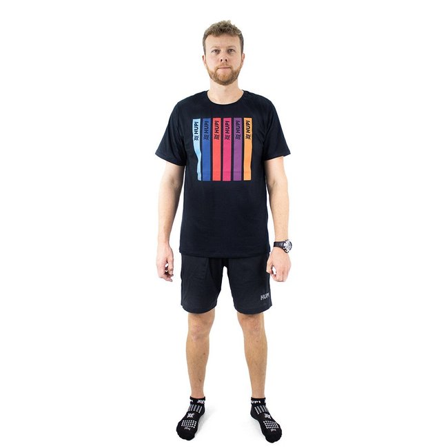 Camiseta Casual HUPI Pellt Preto
