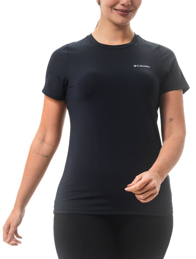 Camiseta Columbia Aurora II M/C Preto Feminino
