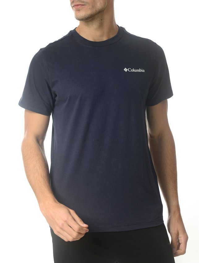 Camiseta Columbia Basic Azul Marinho Masculina