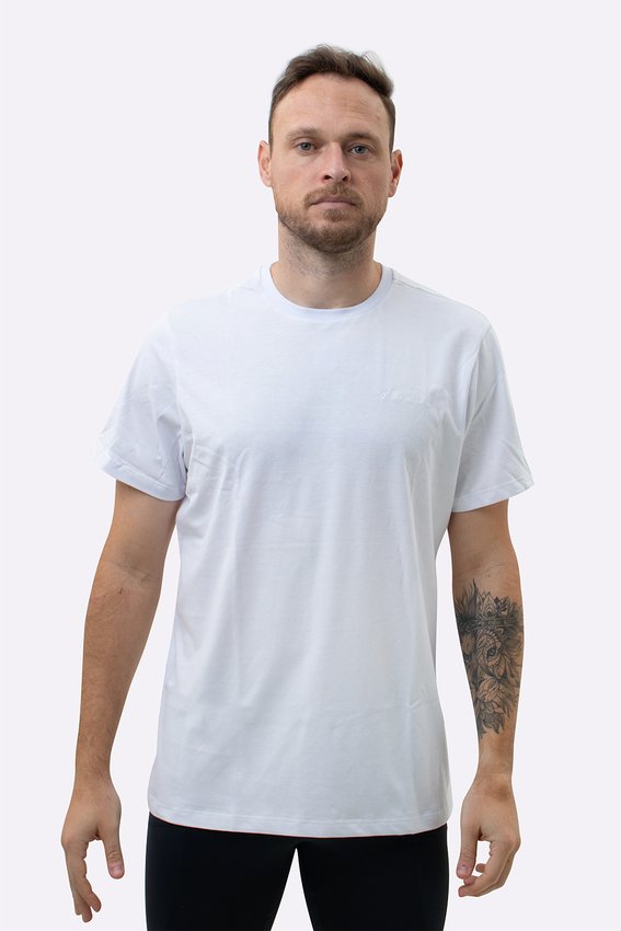 Camiseta Columbia Basic Bordado Branco Masculina