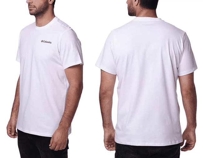 Camiseta Columbia Masculina Basic Branco