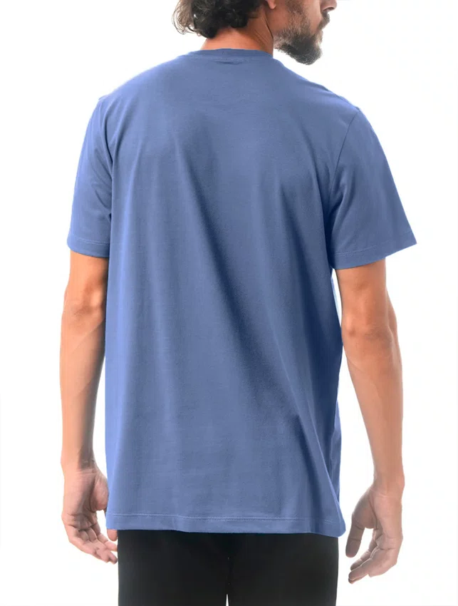 Camiseta Columbia Masculina Basic Logo II Branded Shadow Azul