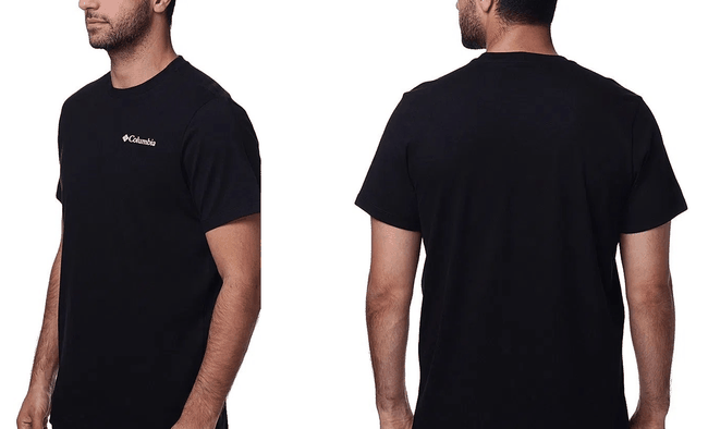 Camiseta Columbia Masculina Basic Preto