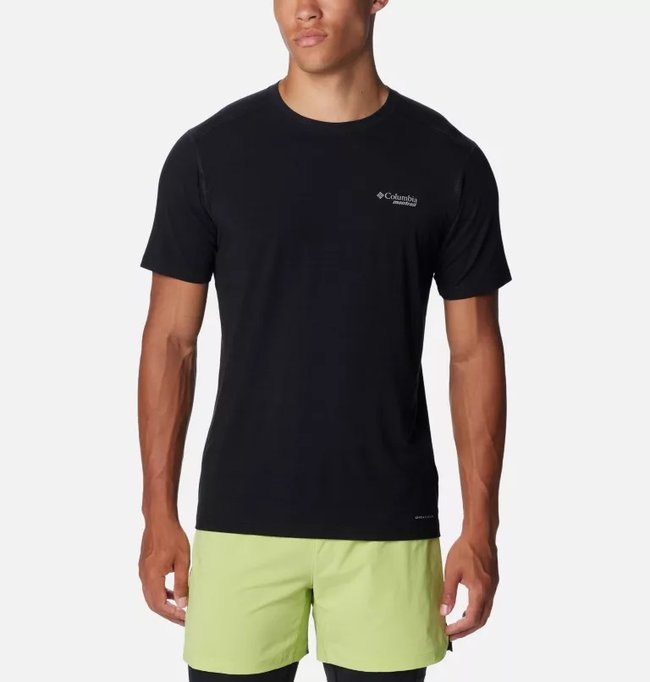 Camiseta Columbia Masculina Endless Trail Running Preta