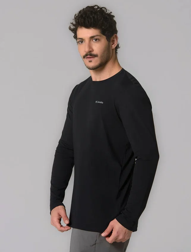 Camiseta Columbia Masculino Neblina Preto
