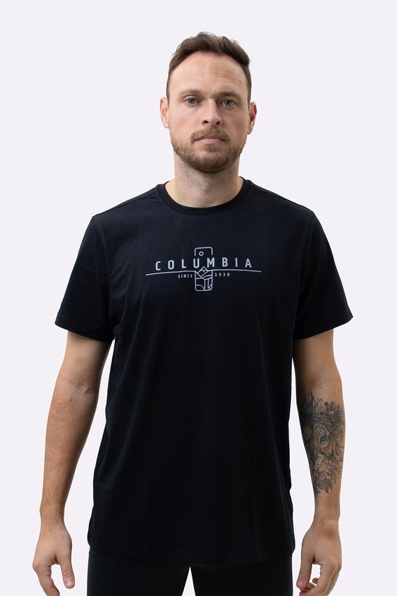 Camiseta Columbia Nature Rules 2 Preto Masculina