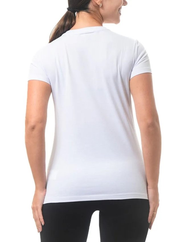 Camiseta Columbia Simply Scripted Branco Feminino