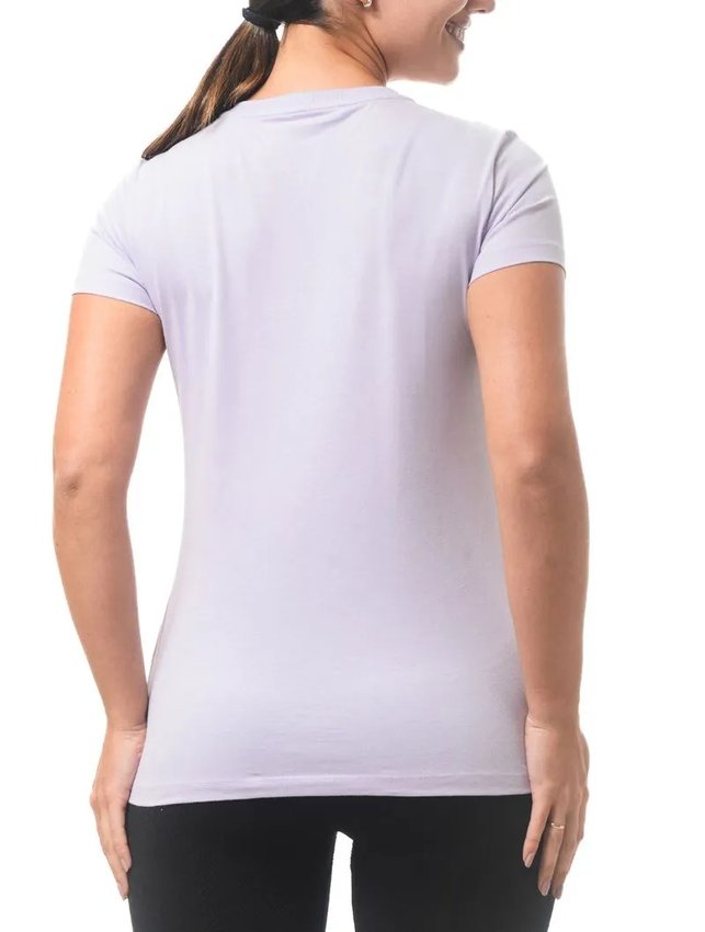 Camiseta Columbia Simply Scripted Lilás Feminino