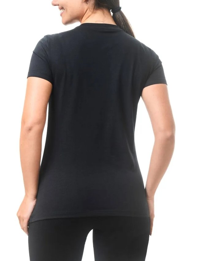 Camiseta Columbia Simply Scripted Preto Feminino