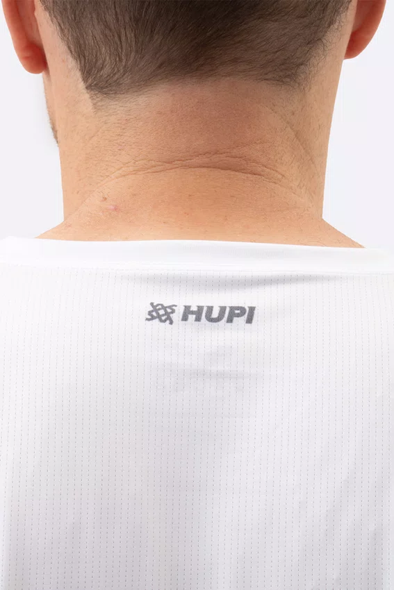 Camiseta Dry Fit HUPI Smart Branca Masculina