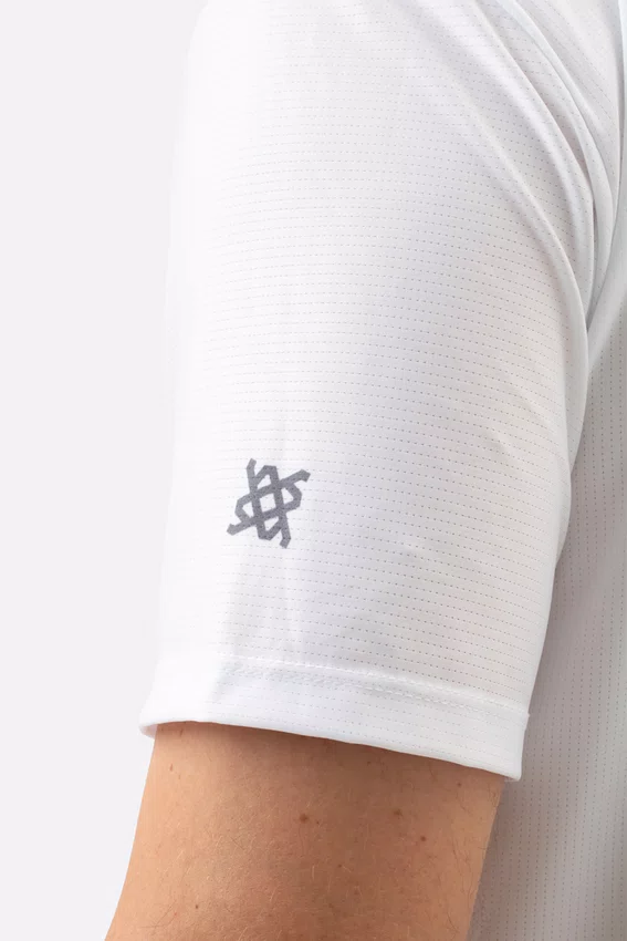 Camiseta Dry Fit HUPI Smart Branca Masculina
