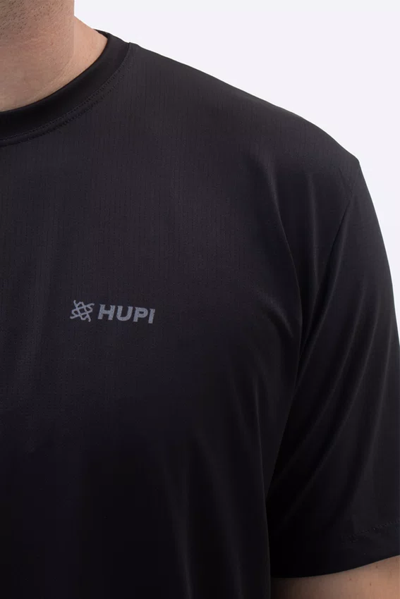 Camiseta Dry Fit HUPI Smart Preto Masculina