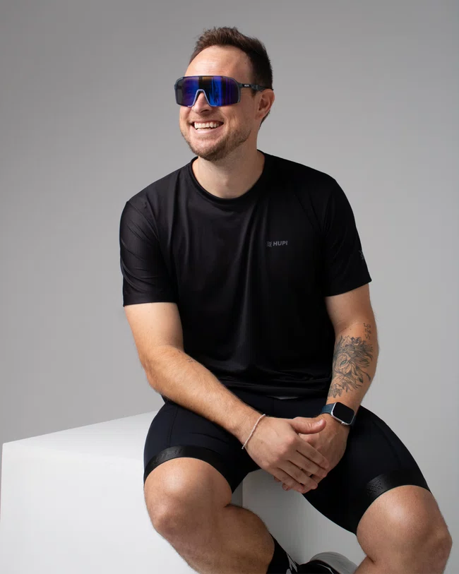 Camiseta Dry Fit HUPI Smart Preto Masculina