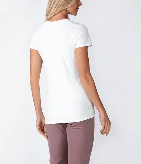 Camiseta Feminina Hyper Tee Branca The North Face