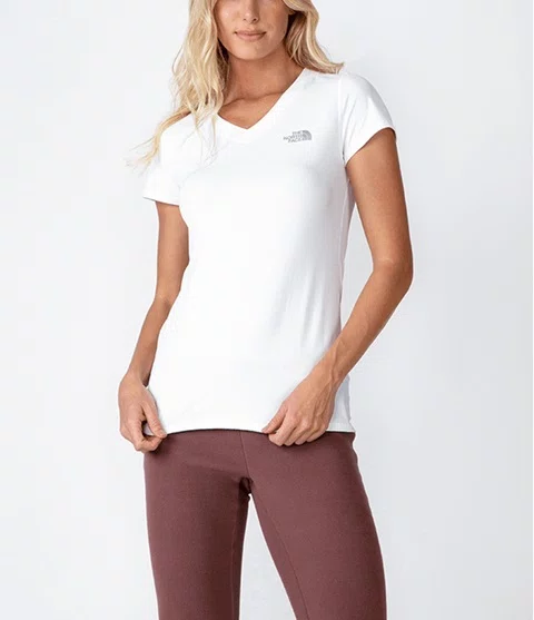 Camiseta Feminina Hyper Tee Branca The North Face