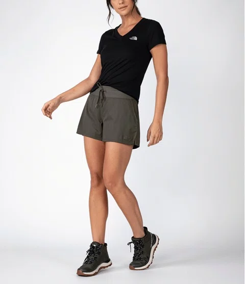 Camiseta Feminina Hyper Tee Preta The North Face