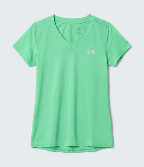 Camiseta Feminina The North Face Hyper Tee V-Neck Verde