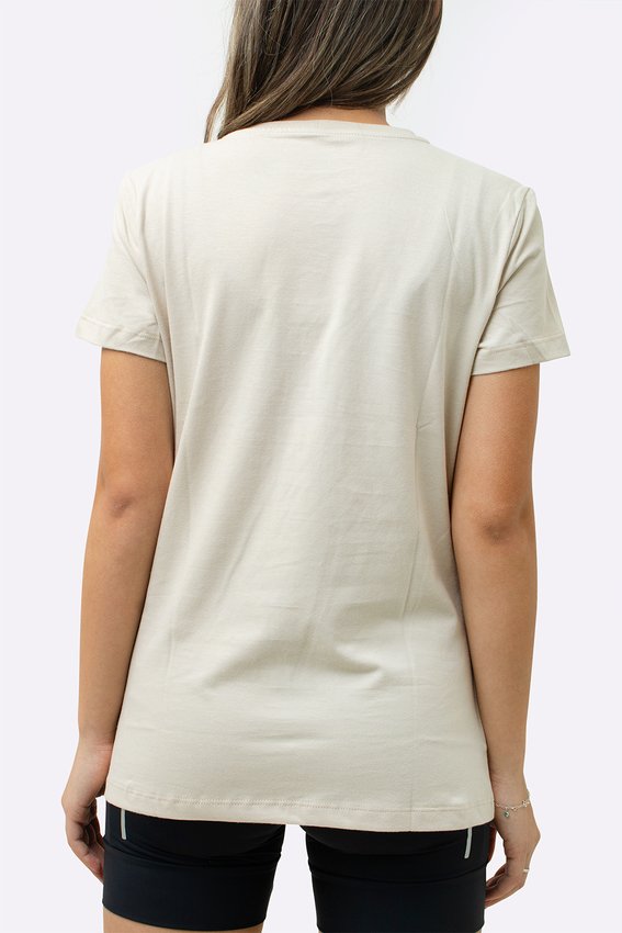 Camiseta  Feminina Columbia Basica Silk Bege