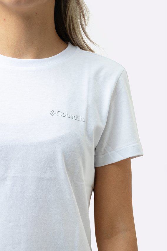 Camiseta  Feminina Columbia Basica Silk Branco