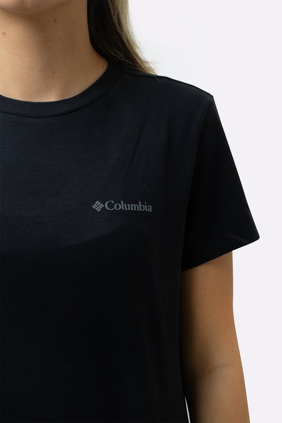 Camiseta  Feminina Columbia Basica Silk Preto