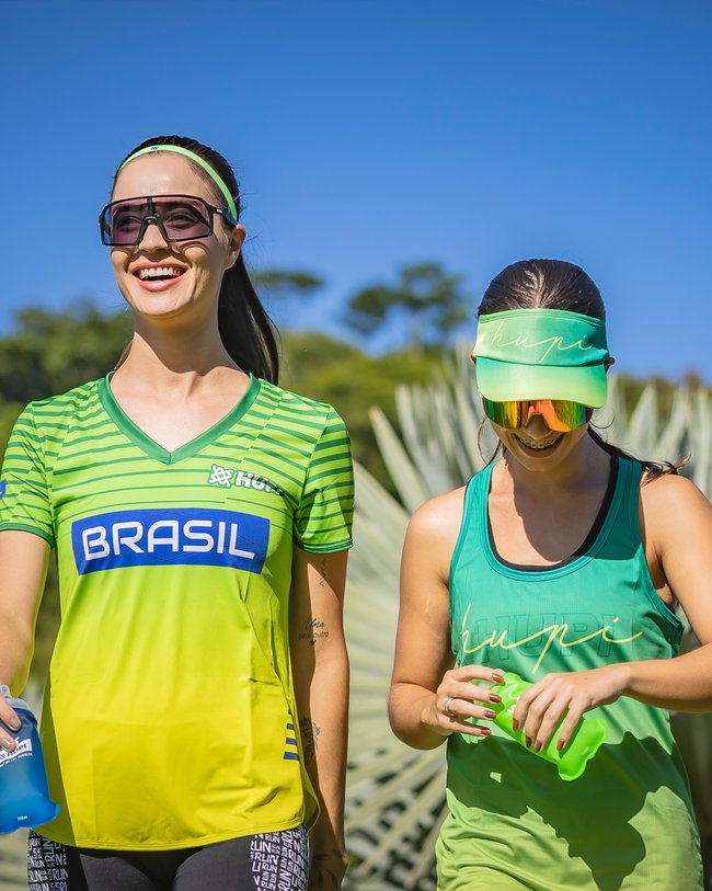 Camiseta Feminina HUPI Brasil Pace