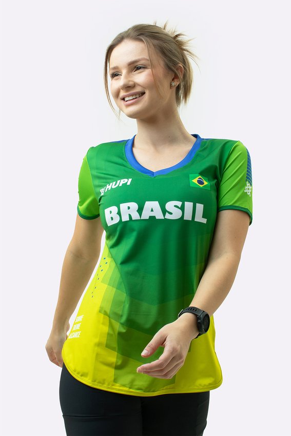 Camiseta Feminina HUPI Brasil Soul