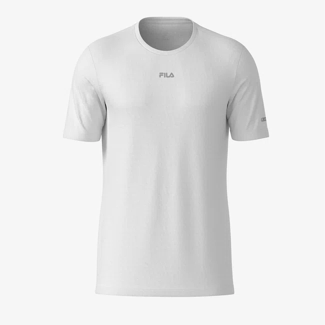 Camiseta Fila Sun Protect Breezy Masculina Branco