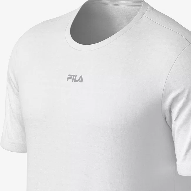 Camiseta Fila Sun Protect Breezy Masculina Branco