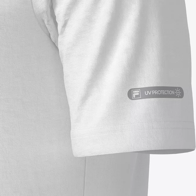 Camiseta Fila Sun Protect Breezy Masculina Branco