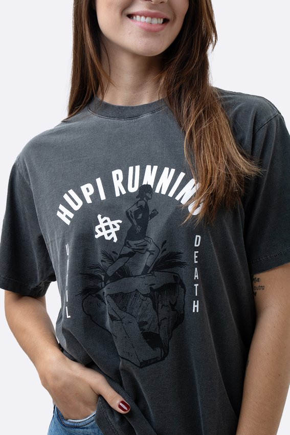 Camiseta HUPI Casual Chumbo Running
