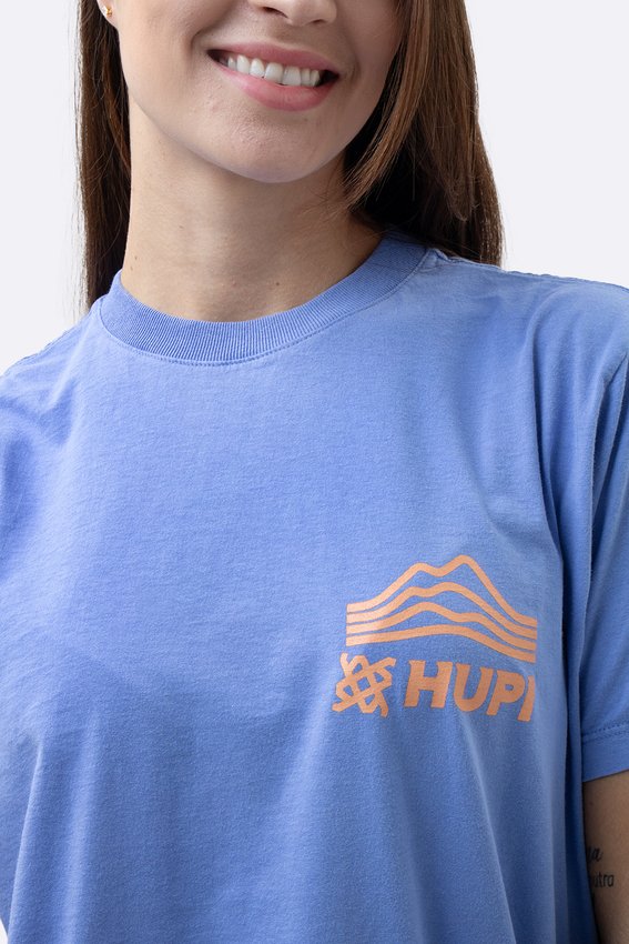Camiseta HUPI Casual Lilás Mountain