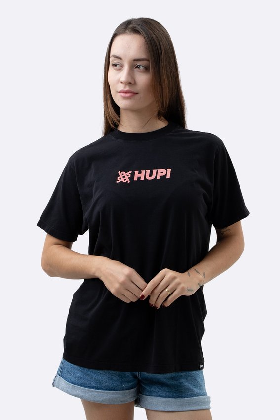 Camiseta HUPI Casual Preta HUPI Is On