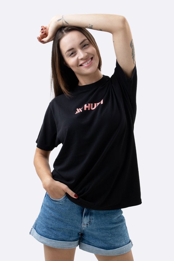 Camiseta HUPI Casual Preta HUPI Is On