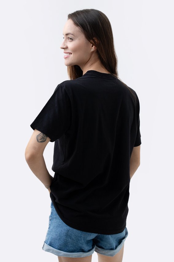 Camiseta HUPI Casual Preta HUPI Logo