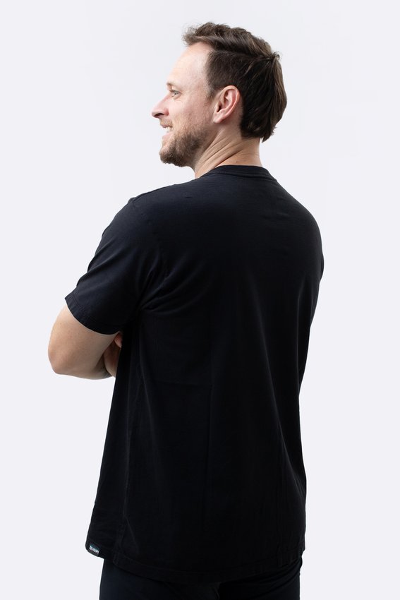 Camiseta HUPI Casual Preta HUPI Logo