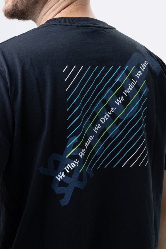 Camiseta HUPI Casual Preto Fosco We Are Hupi