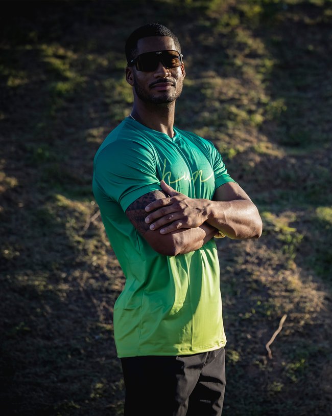 Camiseta HUPI Dry Colors Verde
