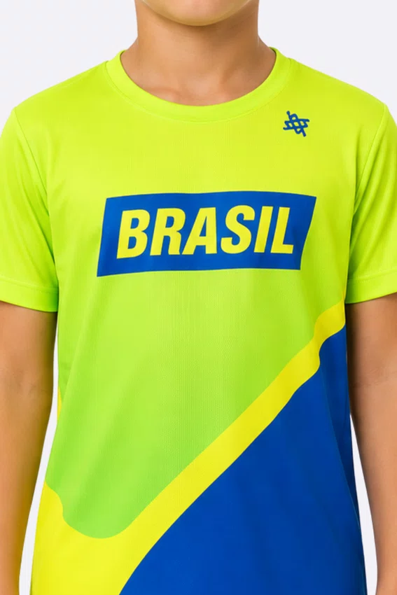 Camiseta HUPI Infantil Brasa