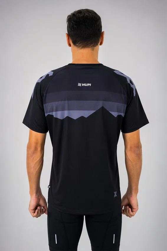 Camiseta HUPI New Shadow All Black