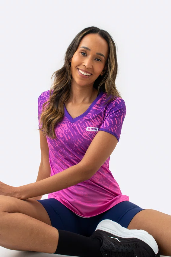 Camiseta Dry Fit Feminina HUPI Pinks