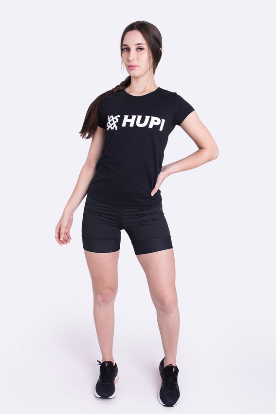 Camiseta HUPI Racing Neo Baby Look Branco