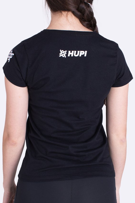 Camiseta HUPI Racing Neo Baby Look Branco