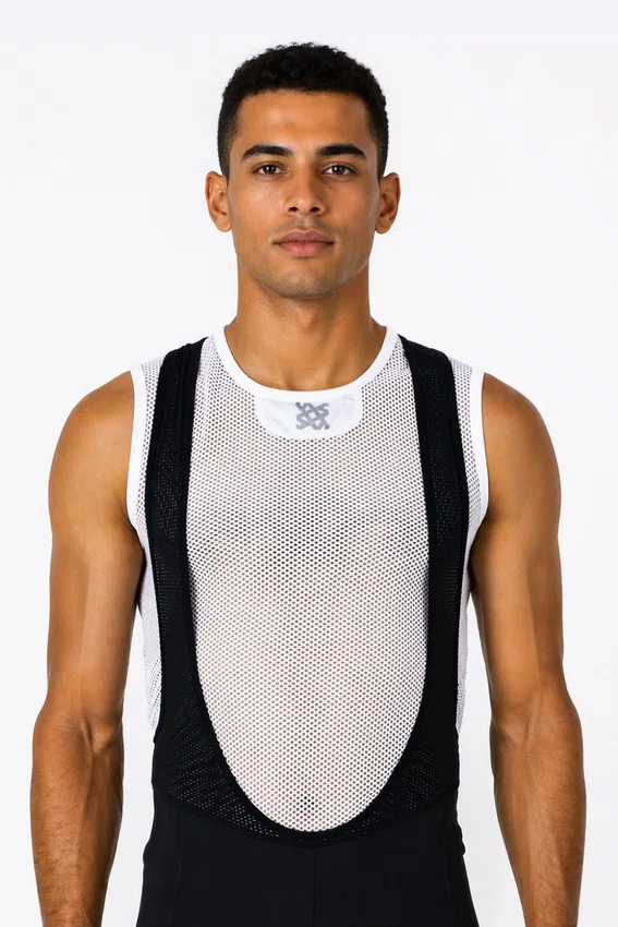 Camiseta HUPI Segunda Pele Branco Thermal Unissex