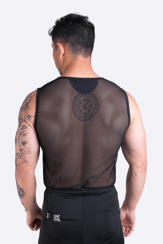 Camiseta HUPI Segunda Pele Preto Thermal Unissex