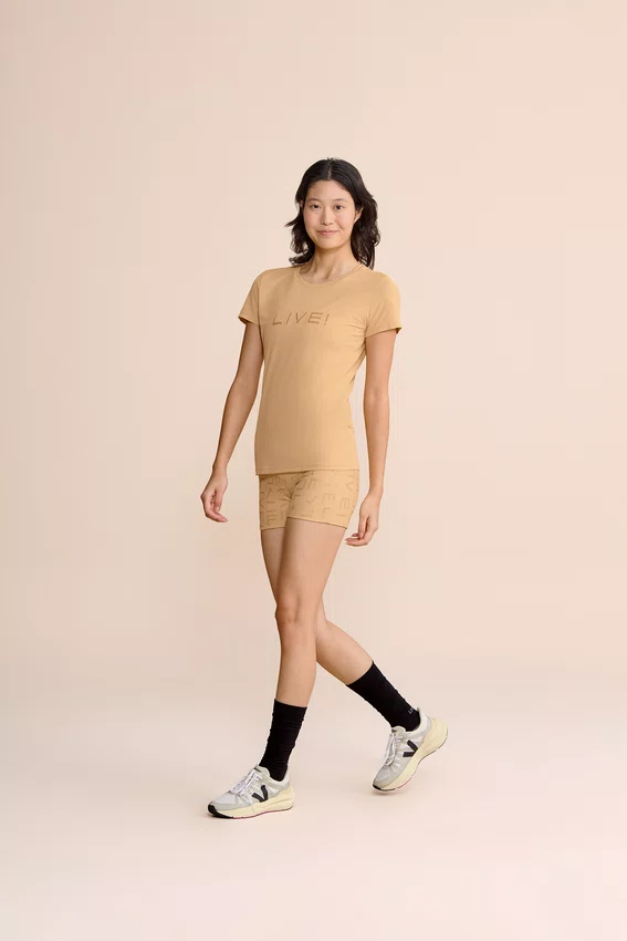 Camiseta Icon Comfort Bege