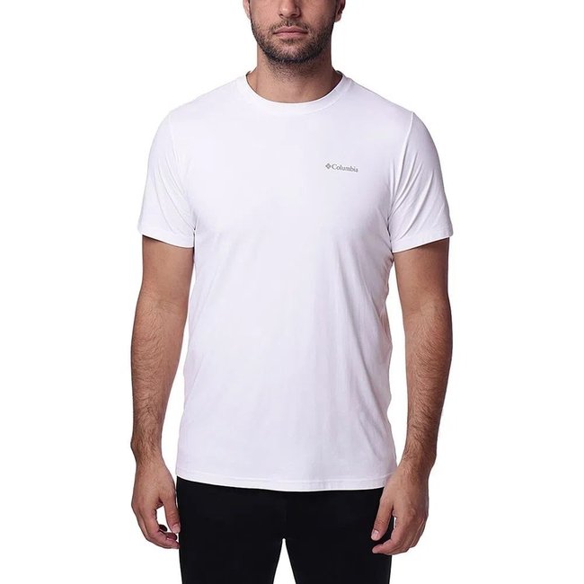 Camiseta Masculina Columbia Neblina FPS 50 Branco
