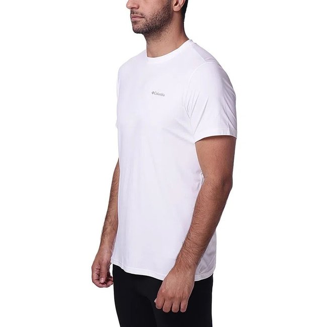 Camiseta Masculina Columbia Neblina FPS 50 Branco