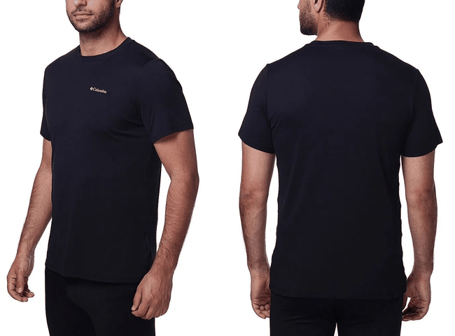 Camiseta Masculina Columbia Neblina FPS 50 Preto