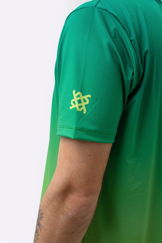 Camiseta HUPI Dry Colors Verde