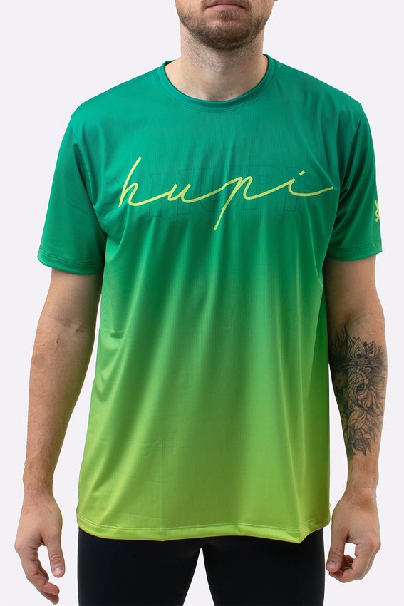 Camiseta HUPI Dry Colors Verde